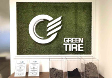 scritte in polistirolo per pareti verde stabilizzato green tire premium